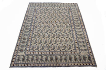 Semi-Antique Hand-Knotted Oriental Rug Floral