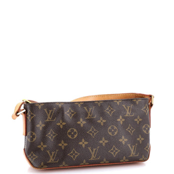 Louis Vuitton Trotteur Handbag Monogram Canvas