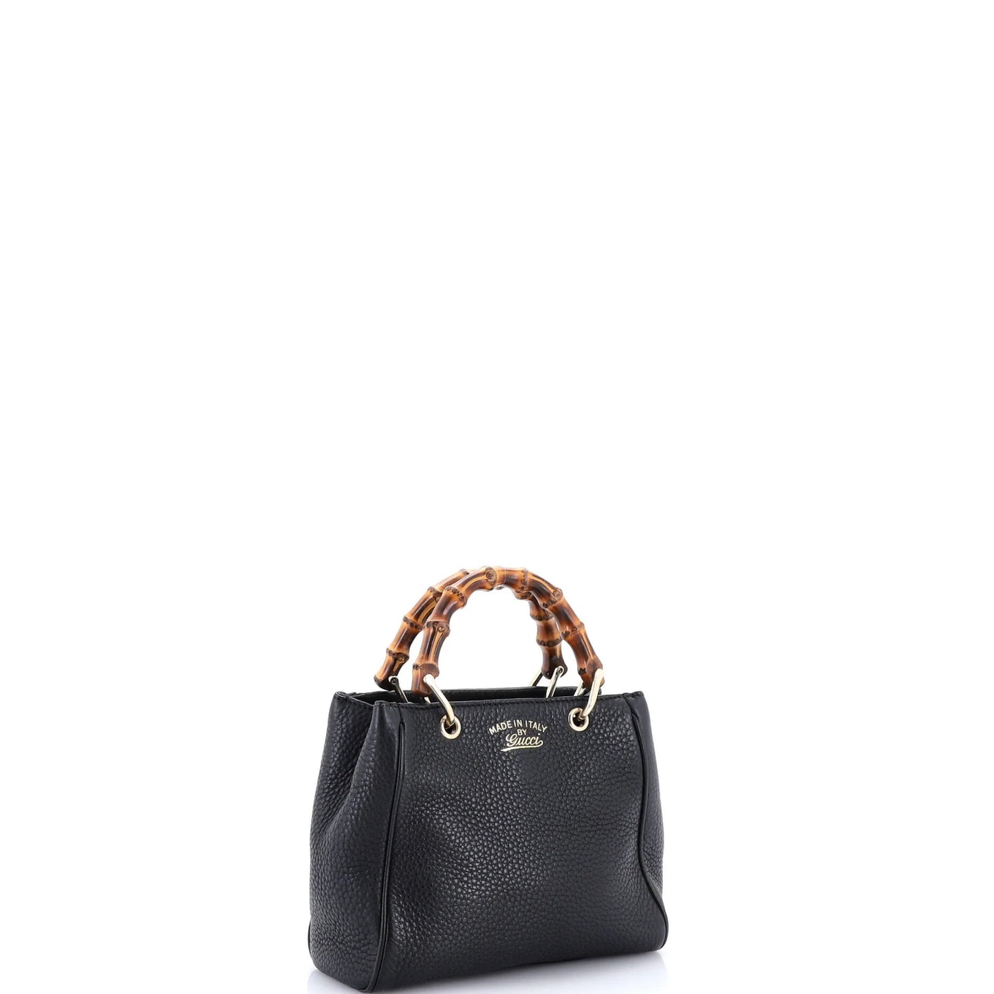 Gucci Bamboo Shopper Tote Leather Mini