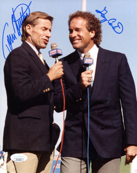 Tommy Hutton & Gary Carter Autographed 8X10 Photo (Jsa)