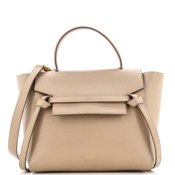 Celine Belt Bag Textured Leather Micro