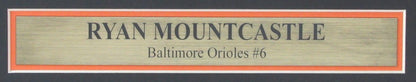 Ryan Mountcastle Autographed 11X14 Photo Orioles Framed Beckett 180809
