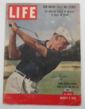 Ben Hogan Signed/Auto August 8, 1955 Life