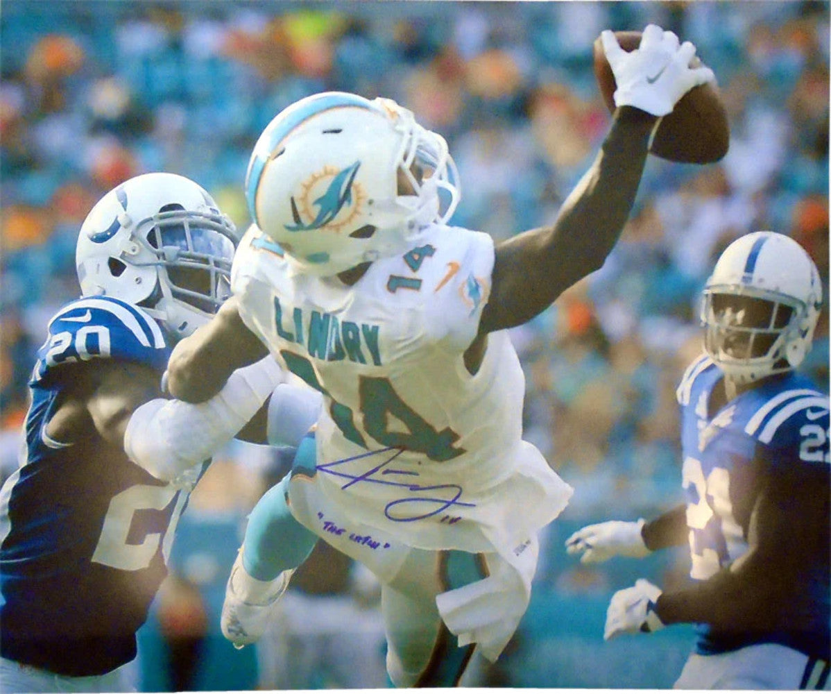 Jarvis Landry The Catch Autographed 16X20 Photo