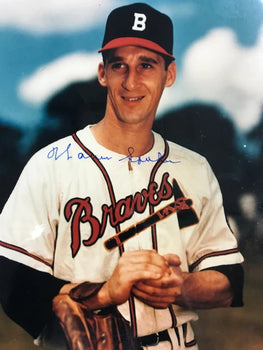 Warren Spahn Autographed 8X10 Baseball Photo