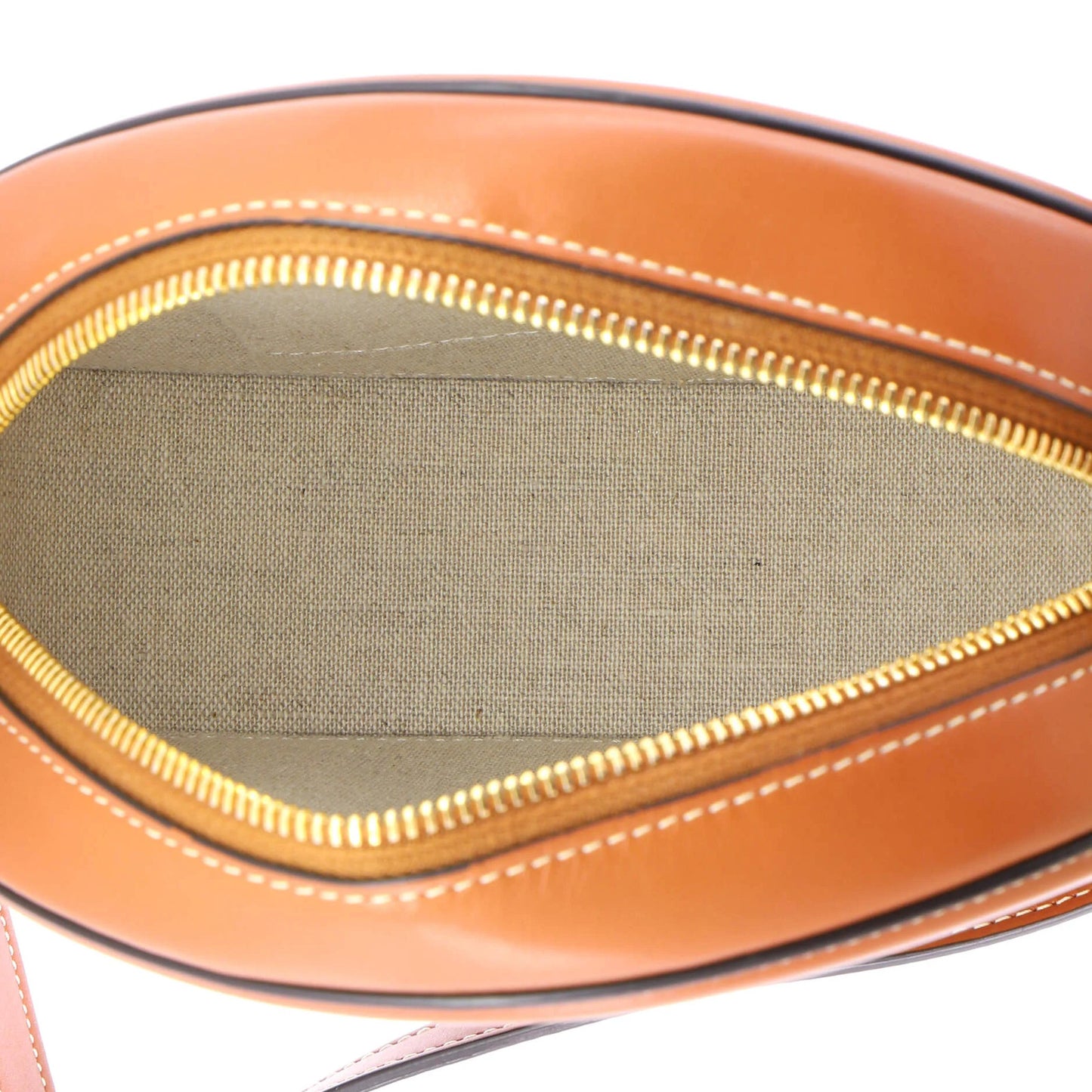 Celine Triomphe Oval Crossbody Bag Straw And Leather