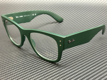 Ray Ban Rx7840V 8062 Matte Green Unisex 52 Mm