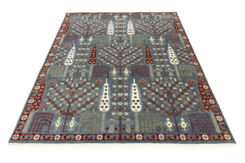Handmade Chobi Oriental Rug Floral Tree Of Life