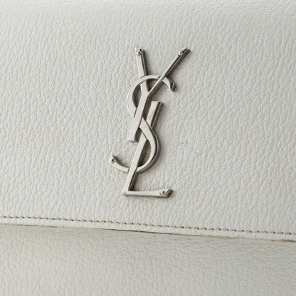 Saint Laurent Sunset Satchel Leather Medium