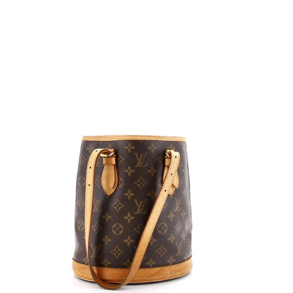 Louis Vuitton Petit Bucket Bag Monogram Canvas