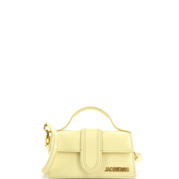 Jacquemus Le Bambino Top Handle Flap Bag Leather