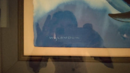 Robert Wyland Ocean Life Original Watercolor On