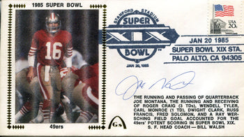 Joe Montana Autographed Gateway First Day Cover