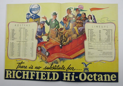 Dec. 5, 1936 So. California Vs. Notre Dame Ncaa Football Game Program 195595