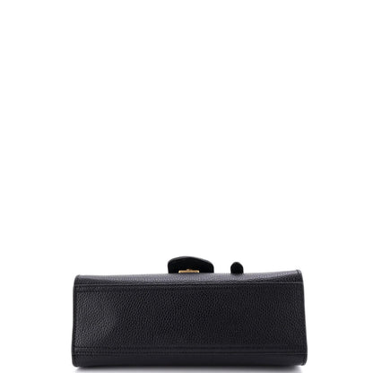 Gucci Gg Marmont Top Handle Bag Leather Mini