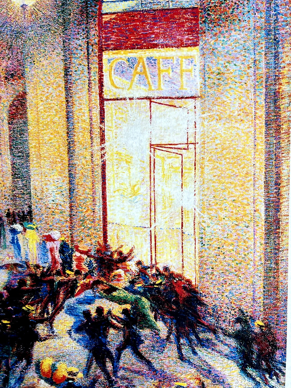 Umberto Boccioni Lithograph Coa Signed In Pen Numbered In Pencil