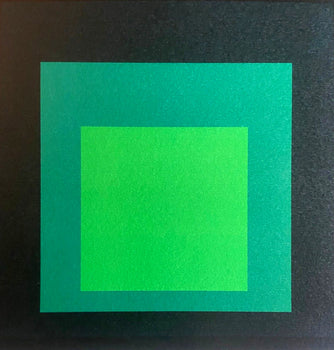 Josef Albers Lithograph Coa Signed Op Numbered - Piet Mondrian