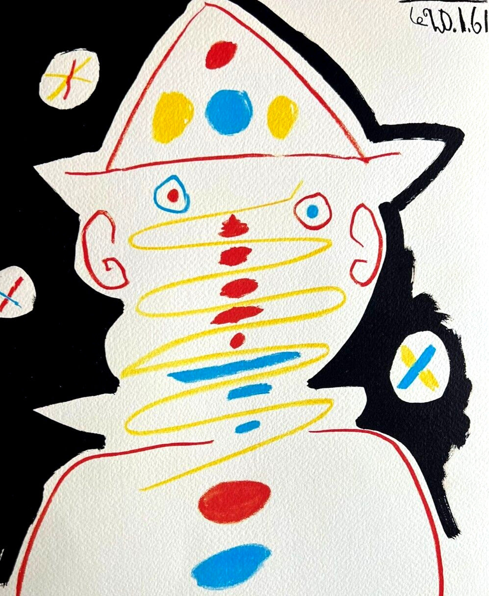 Pablo Picasso Lithograph Coa Signed