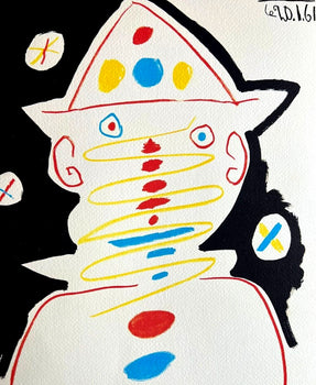 Pablo Picasso Lithograph Coa Signed