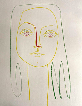 Pablo Picasso Lithograph Coa Signed Numbered
