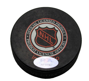 Wayne Gretzky Hof Signed/Autographed New York Rangers Hockey Puck Psa/Dna 197455