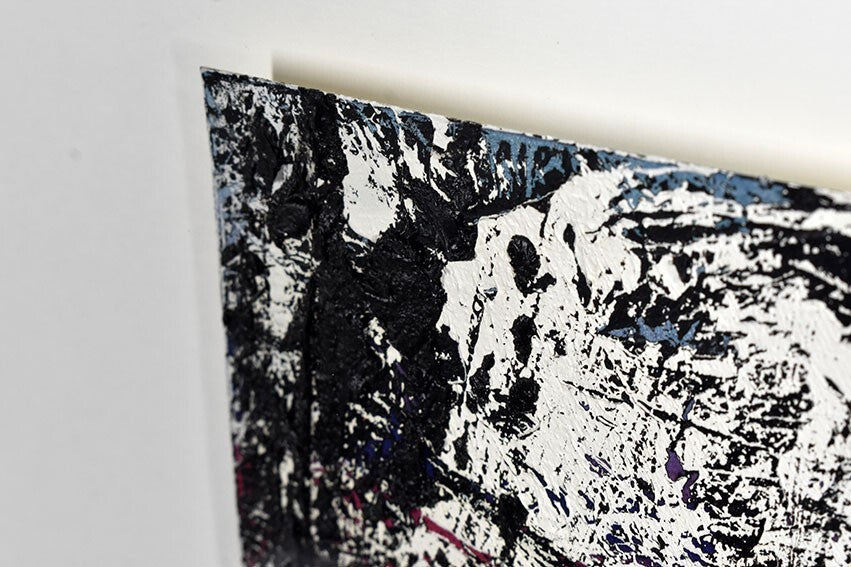 Steven Cox (Scottish) Original Paintings Oil On Paper Unique Work Abstract 2015