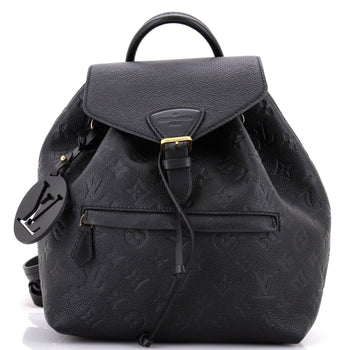 Louis Vuitton Montsouris Nm Backpack Monogram Empreinte Leather Pm