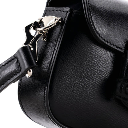Gucci Horsebit 1955 Asymmetric Shoulder Bag Leather Mini
