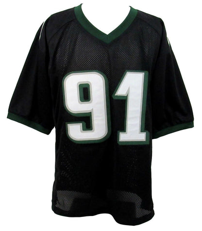 Fletcher Cox Signed/Auto Eagles Black Custom Football Jersey  Xl Beckett 164518
