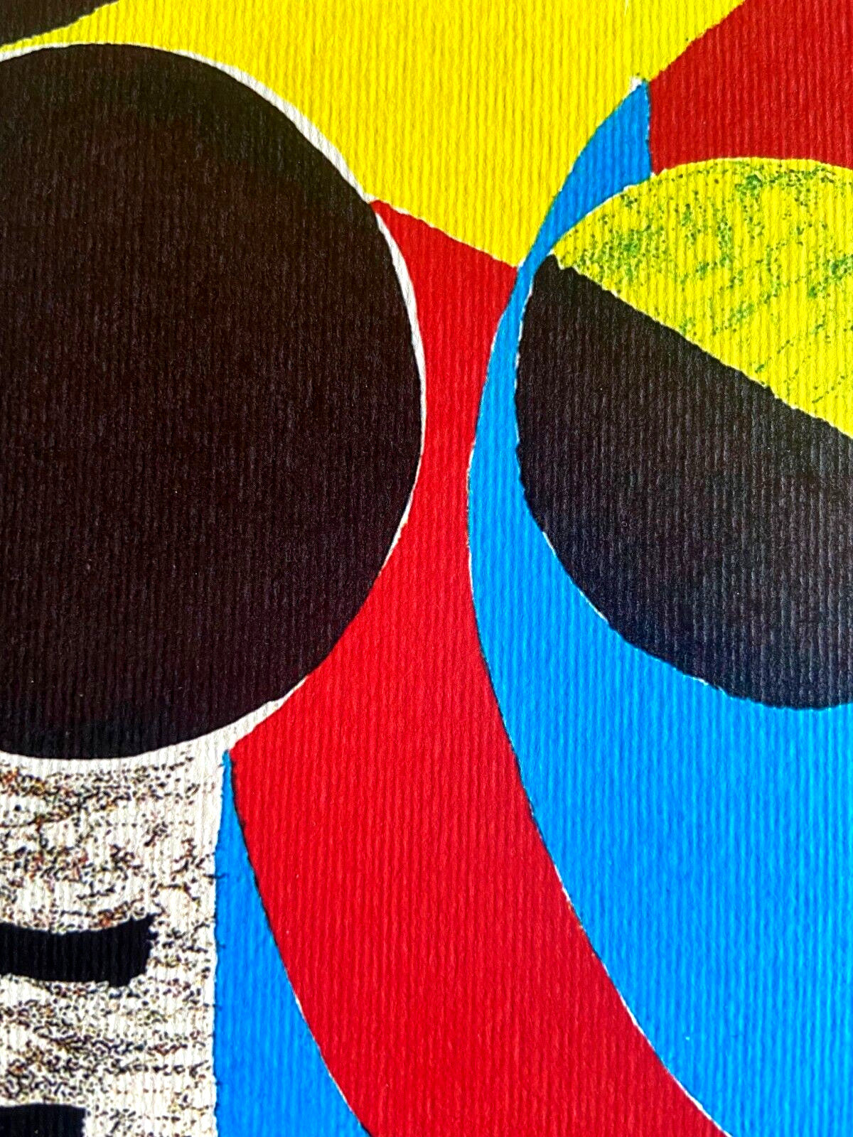 Sonia Delaunay Lithograph Coa Signed Stamped Numbered By Hand 175 Ex