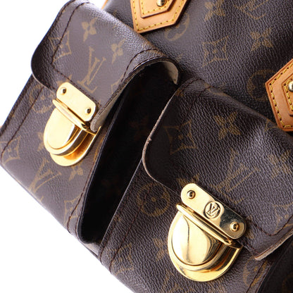 Louis Vuitton Manhattan Handbag Monogram Canvas Pm