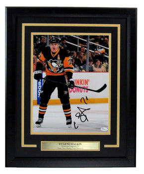 Evgeni Malkin Autographed 11X14 Photo Penguins