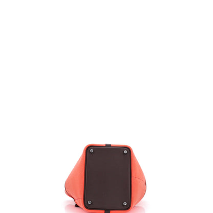 Hermes Cargo Picotin Lock Bag Canvas And Swift Pm