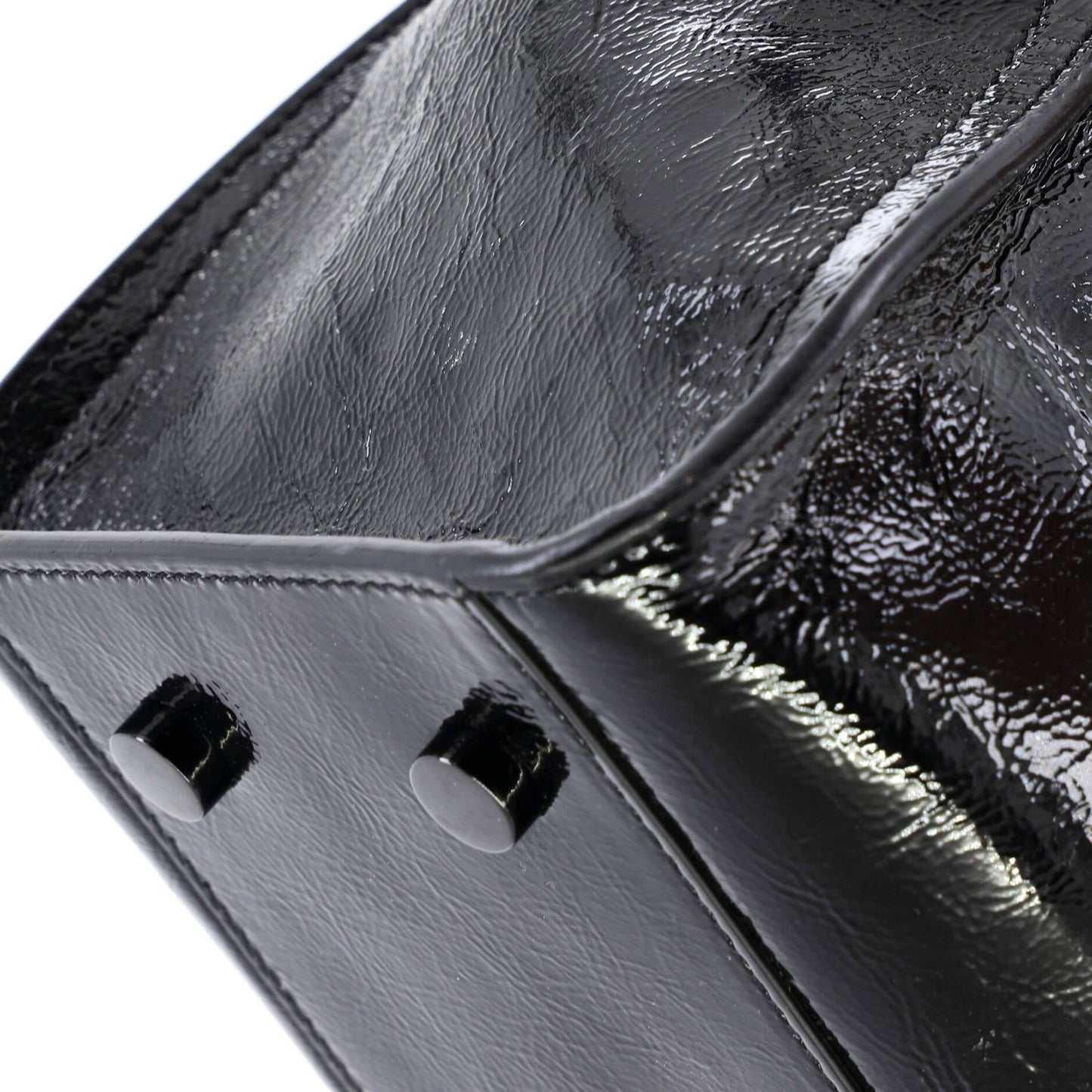 Saint Laurent Monogram Cabas Patent Baby