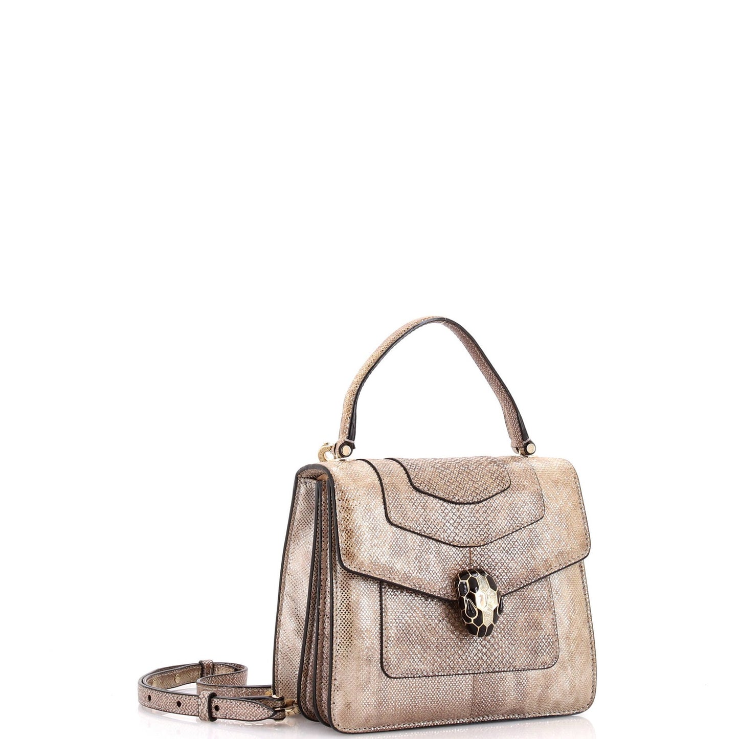 Bvlgari Serpenti Forever Top Handle Bag Karung Small
