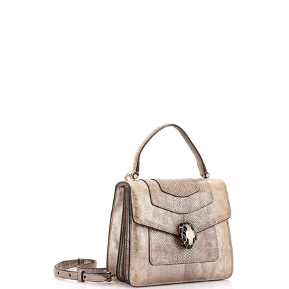 Bvlgari Serpenti Forever Top Handle Bag Karung Small