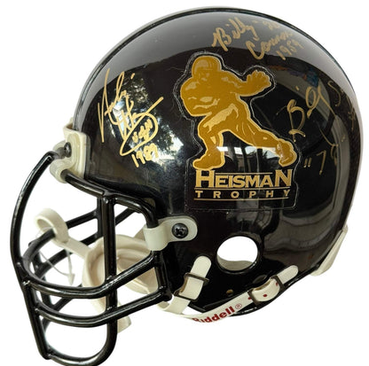 Helmet Heisman Trophy Winners Multi Signed Mini