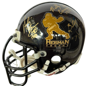 Helmet Heisman Trophy Winners Multi Signed Mini