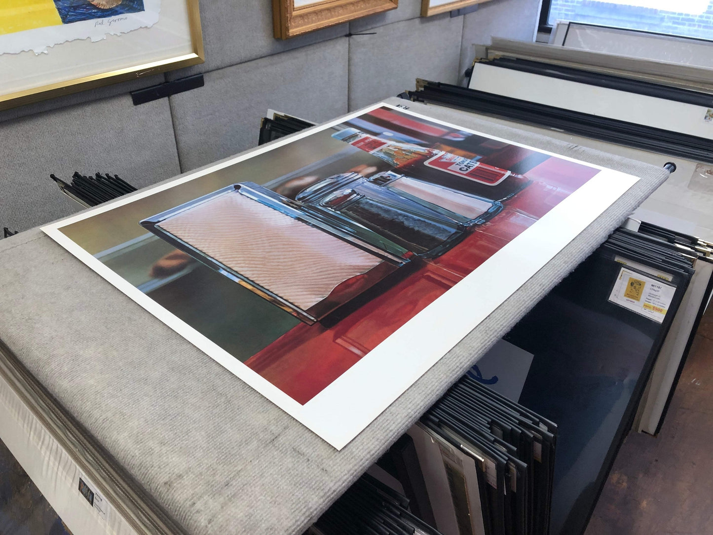 Ketchup RALPH GOINGS Color Pick 27" x 36.25" Poster 1982 Realism Red Multicolor