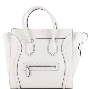 Celine Luggage Bag Grainy Leather Mini