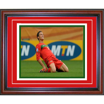 Cristiano Ronaldo Unsigned Framed 8X10 Photo