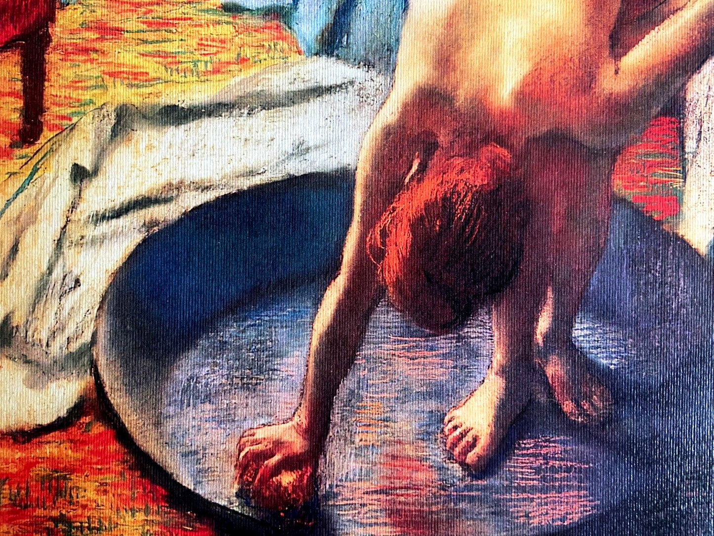 Edgar Degas Lithograph Coa Signed In Pen Numbered By Hand In Pencil 180Exe