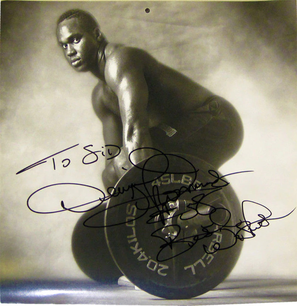 Derrick Thomas Autographed Calender Page