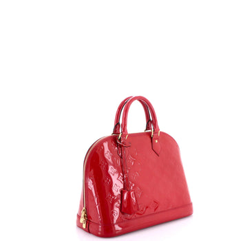 Louis Vuitton Alma Handbag Monogram Vernis Pm