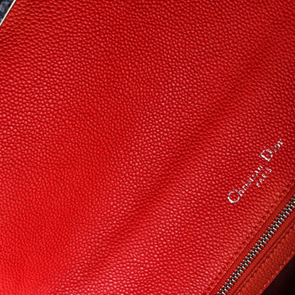 Christian Dior Diorama Flap Bag Grained Calfskin Medium