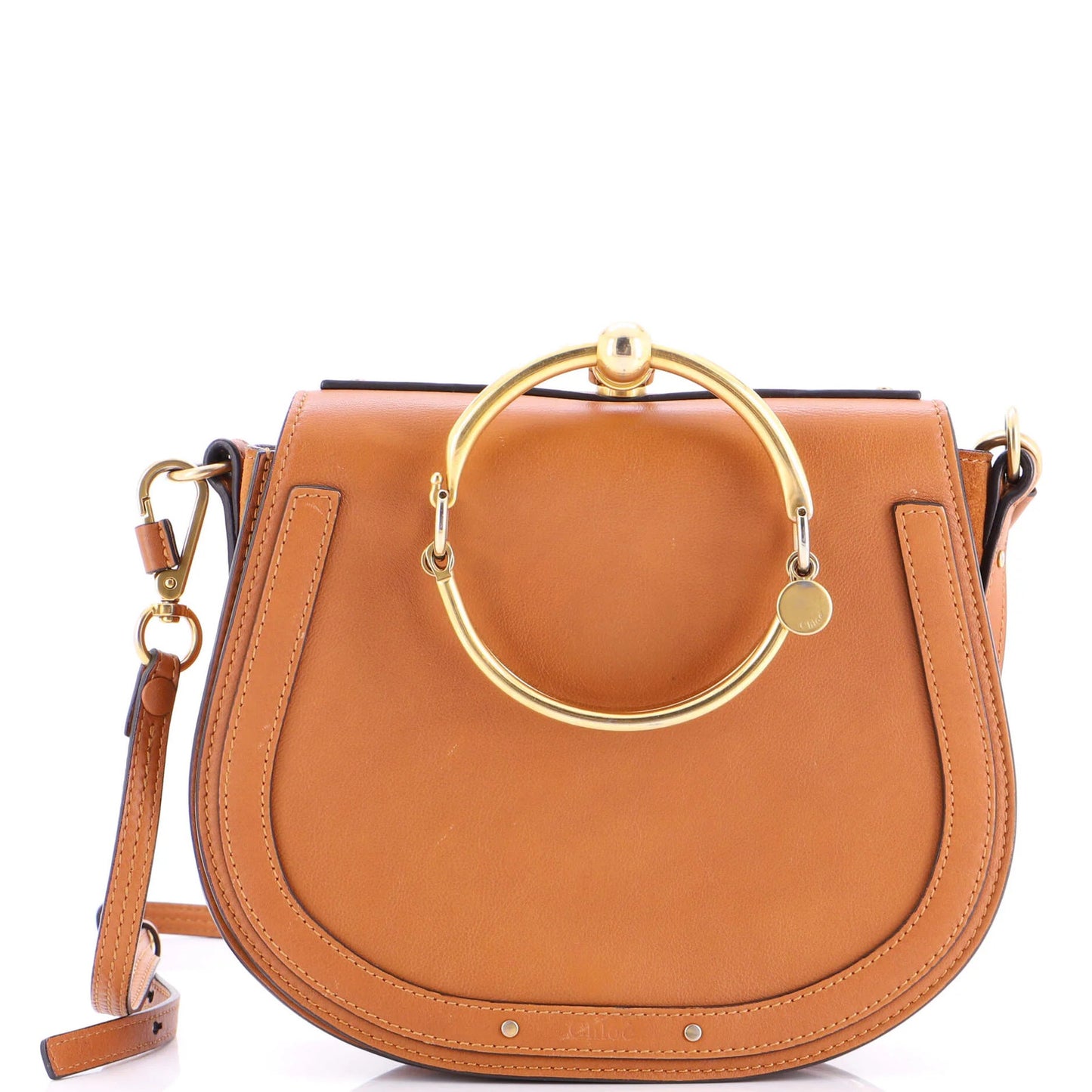Chloe Nile Crossbody Bag Leather Medium
