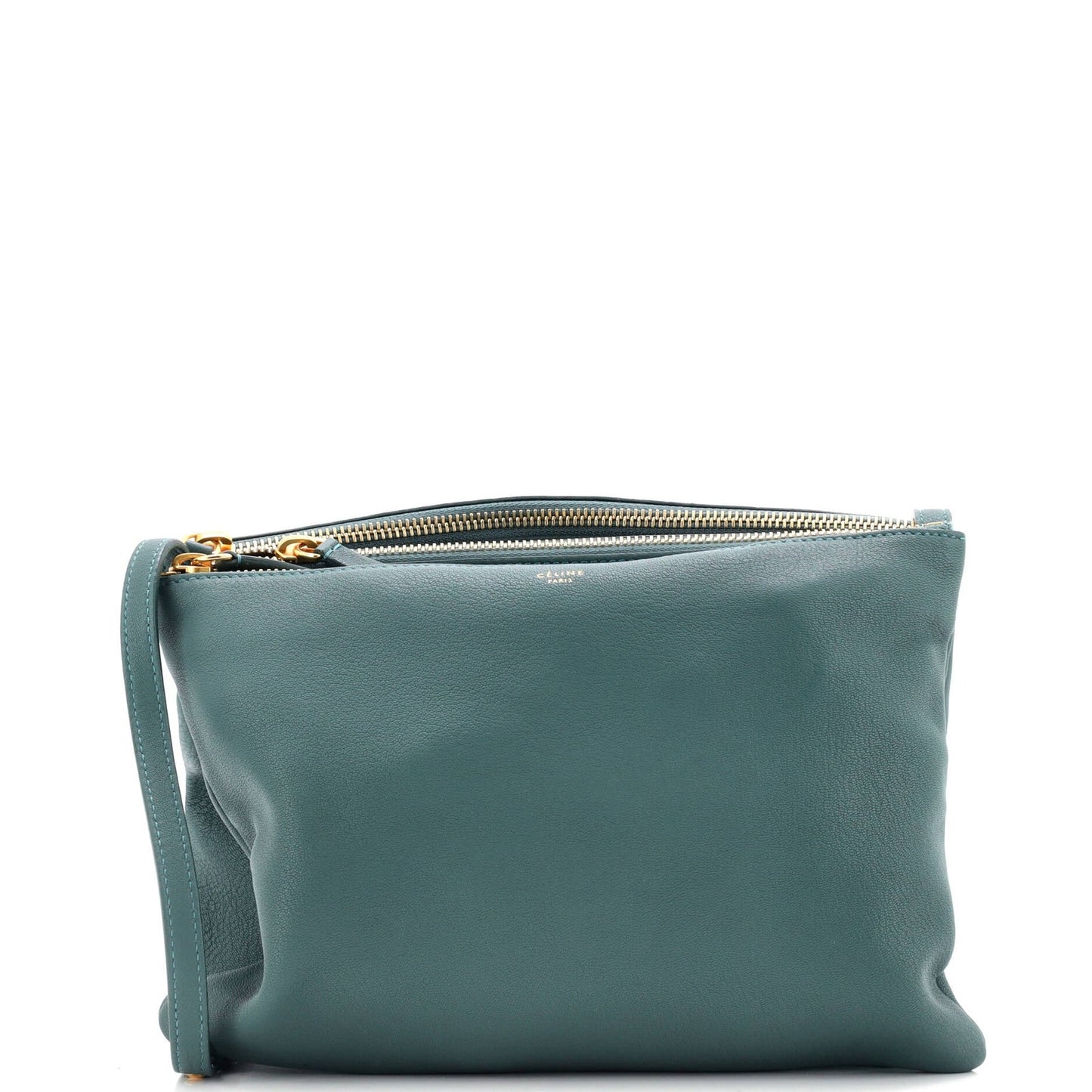 Celine Trio Crossbody Bag Leather Small