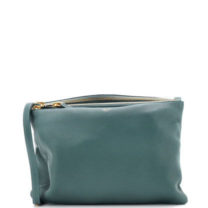 Celine Trio Crossbody Bag Leather Small