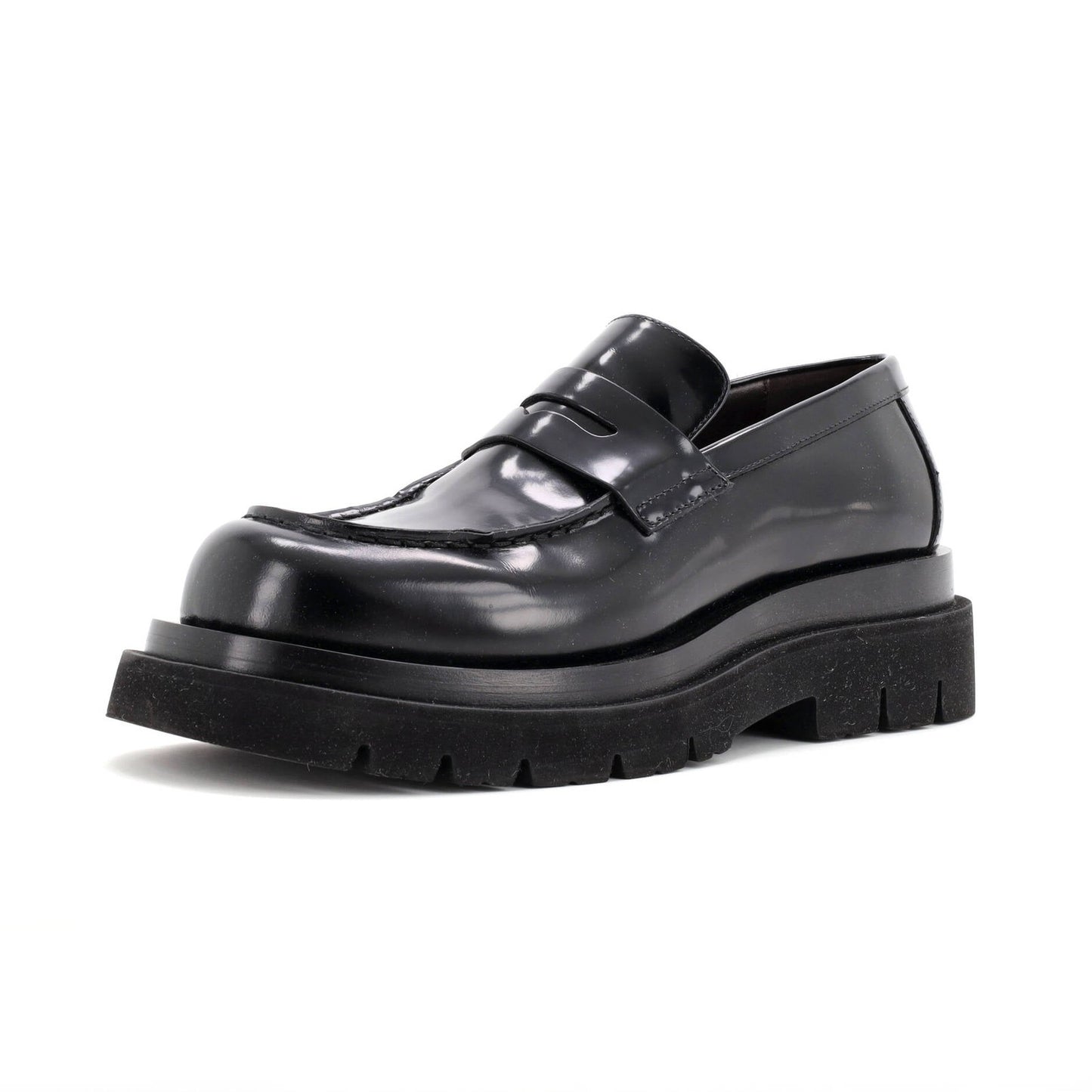 Bottega Veneta Women'S Monsieur Platform Loafers Patent