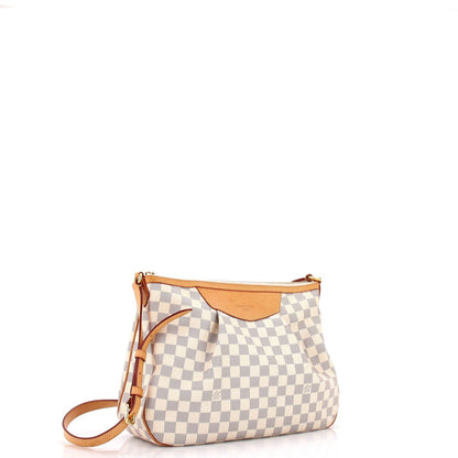 Louis Vuitton Siracusa Handbag Damier Mm